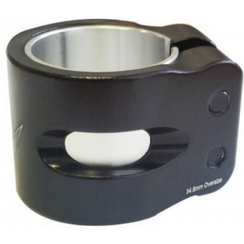 Blunt 2 Bolts Twin Slit Scooter Clamp - Black