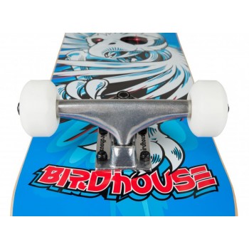 Birdhouse Stage 1 Hawk Spiral Complete Skateboard Blue 7.75