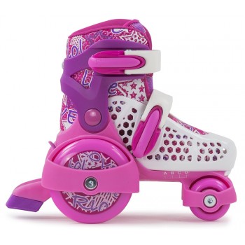 SFR Stomper Kids Skates - Pink/White