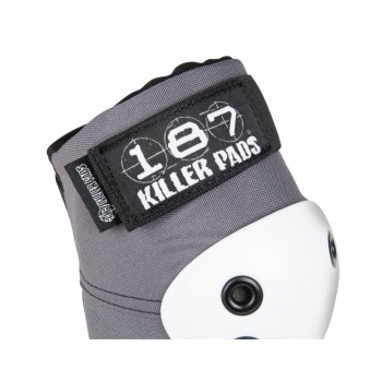 187 Killer Pads Adult Elbow Pad - Grey/Black/White