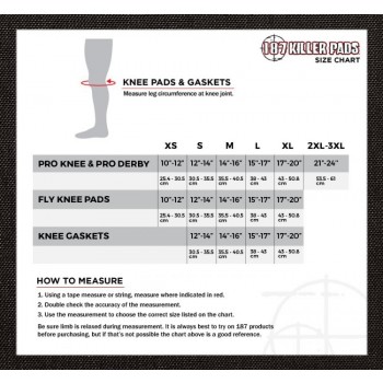 187 Killer Fly Knee Pads