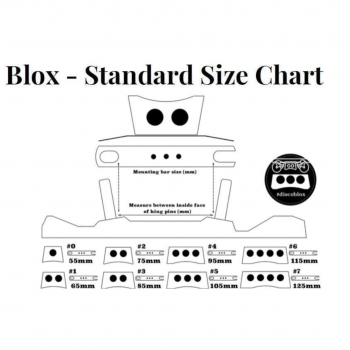 Discoblox Standard 40mm Slide Blocks - White