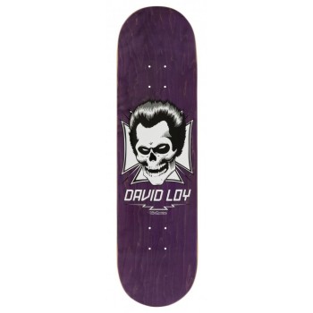 Birdhouse Pro Loy Skull Skateboard Deck - Purple 8.38