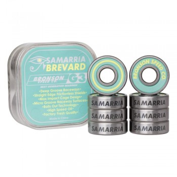 Bronson Speed Co. Samaria Brevard Pro G3 Silver - 8mm