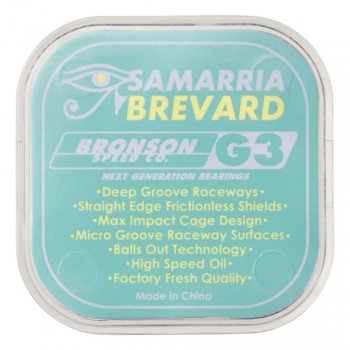 Bronson Speed Co. Samaria Brevard Pro G3 Silver - 8mm