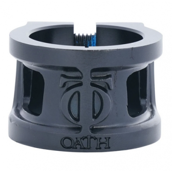 Oath Cage V2 Alloy 2 Bolt Scooter Clamp -  Anodised Satin Black