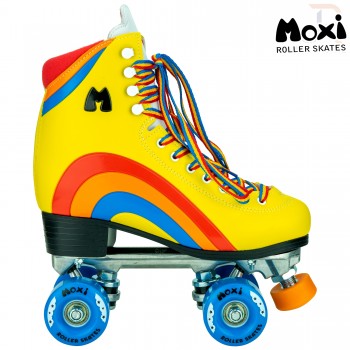 Moxi Rainbow Roller Skates - Sunset Yellow