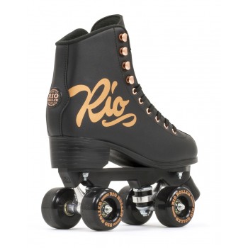 Rio Roller Rose Quad Roller Skates - Black