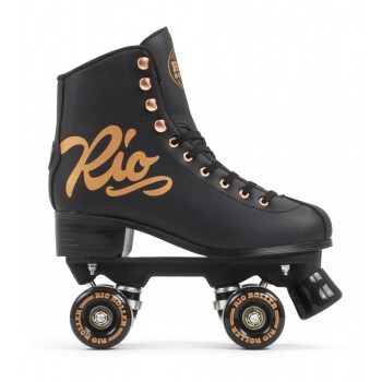 Rio Roller Rose Quad Roller Skates - Black