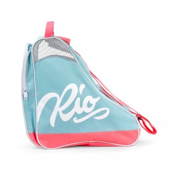 Rio Roller Script Skate Bag - Teal / Coral