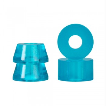 Rookie Bushings 93a Conical & Barrel x2 - Clear Blue