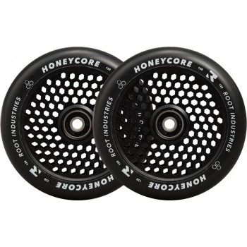 Root Honeycore Black Pro Scooter Wheels 120mm (Pair) - Black