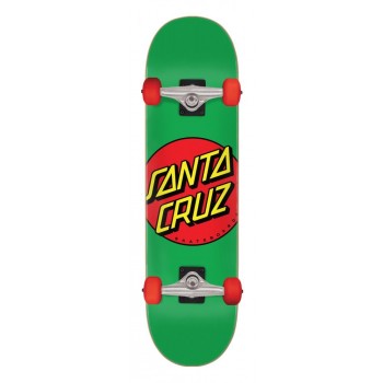 Santa Cruz Classic Dot Complete Skateboard - Multi 7.80