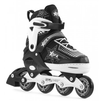 SFR Pulsar Adjustable Inline Skates - Silver