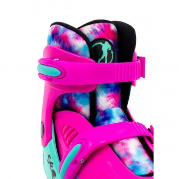 SFR Hurricane IV Adjustable Quad Roller Skates - Tie-Dye