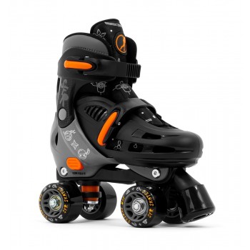 SFR Storm V Adjustable Quad Roller Skates - Ninja