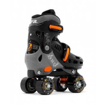 SFR Storm V Adjustable Quad Roller Skates - Ninja