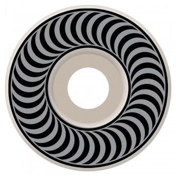 Spitfire Classic 54mm Skateboard Wheels -  White/Black (Pack of 4)