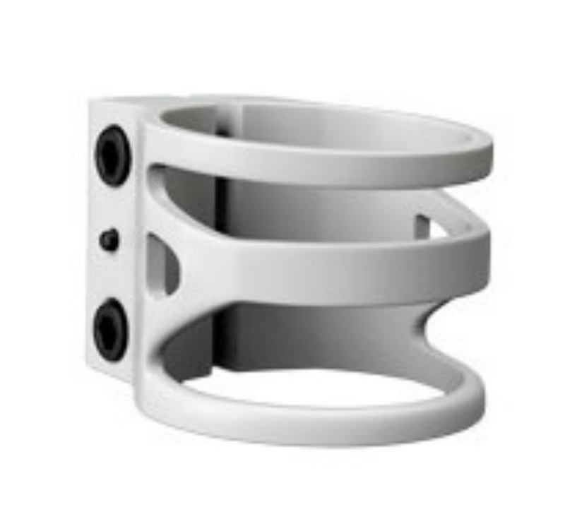 Lucky Triple Oversized Scooter Clamp - White