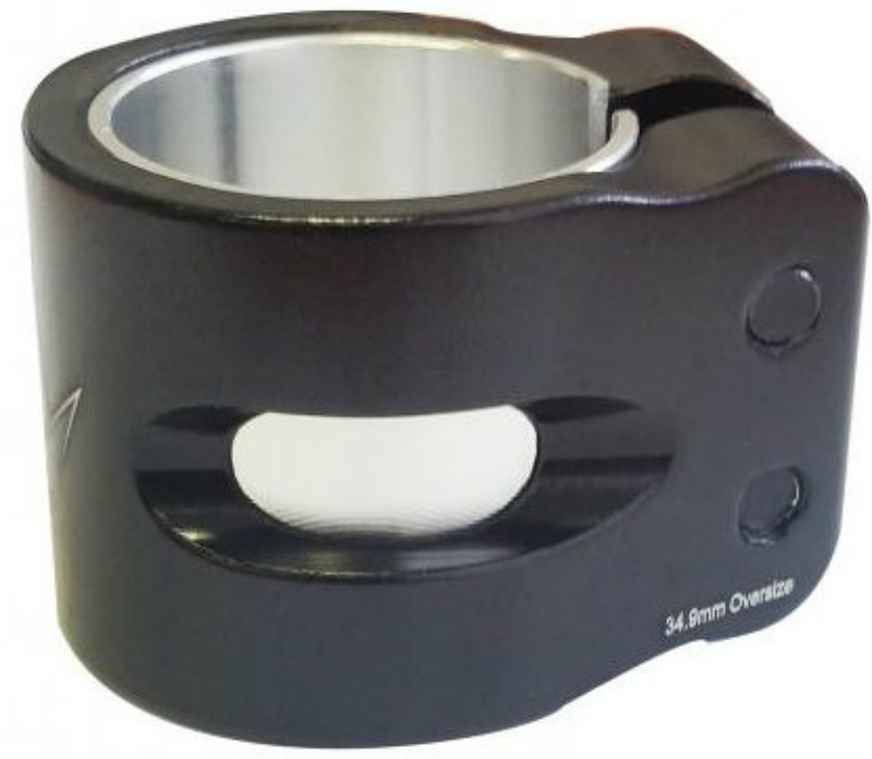 Blunt 2 Bolts Twin Slit Scooter Clamp - Black