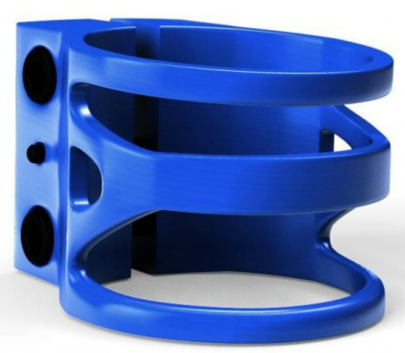 Lucky Triple Oversized Scooter Clamp - Blue