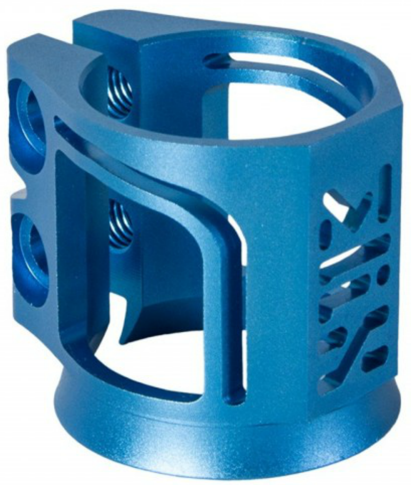 MFX X2 Cobra Scooter Clamp - Anodised Blue