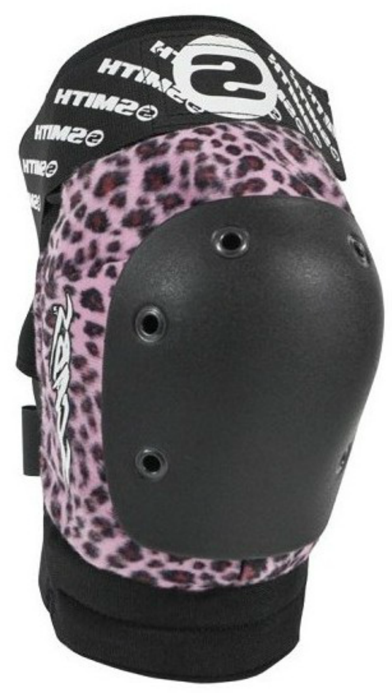Leopard  Smith Scabs Elite Knee Pads - Pink