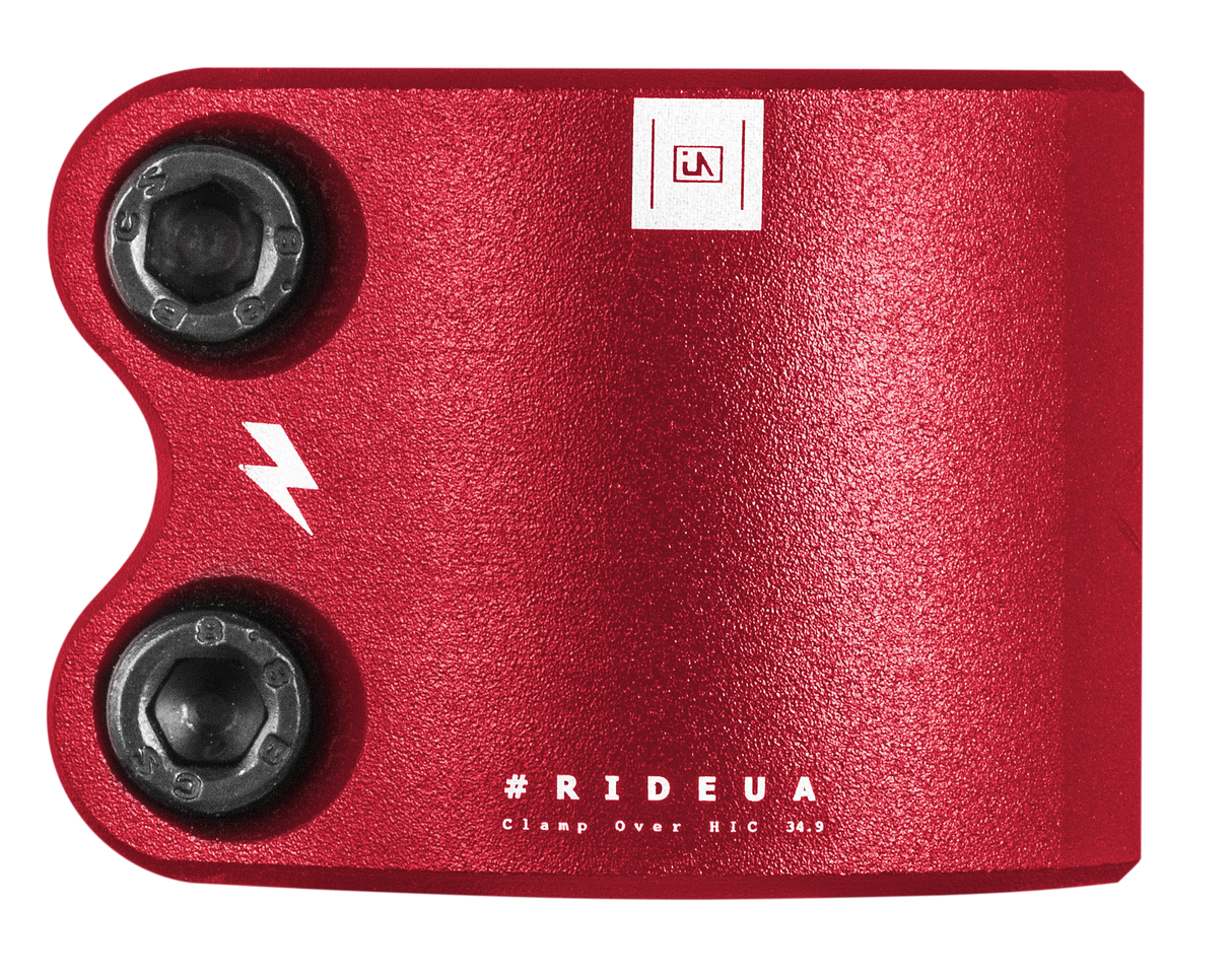 UrbanArtt Ethnic 2 Bolt Scooter Clamp - Red