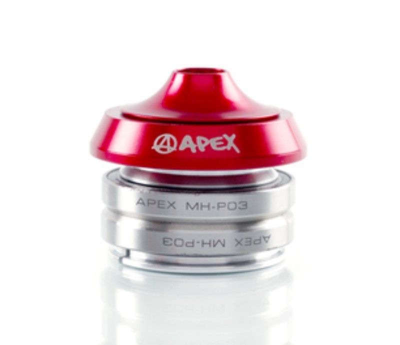 Apex Integrated Scooter Headset - Red