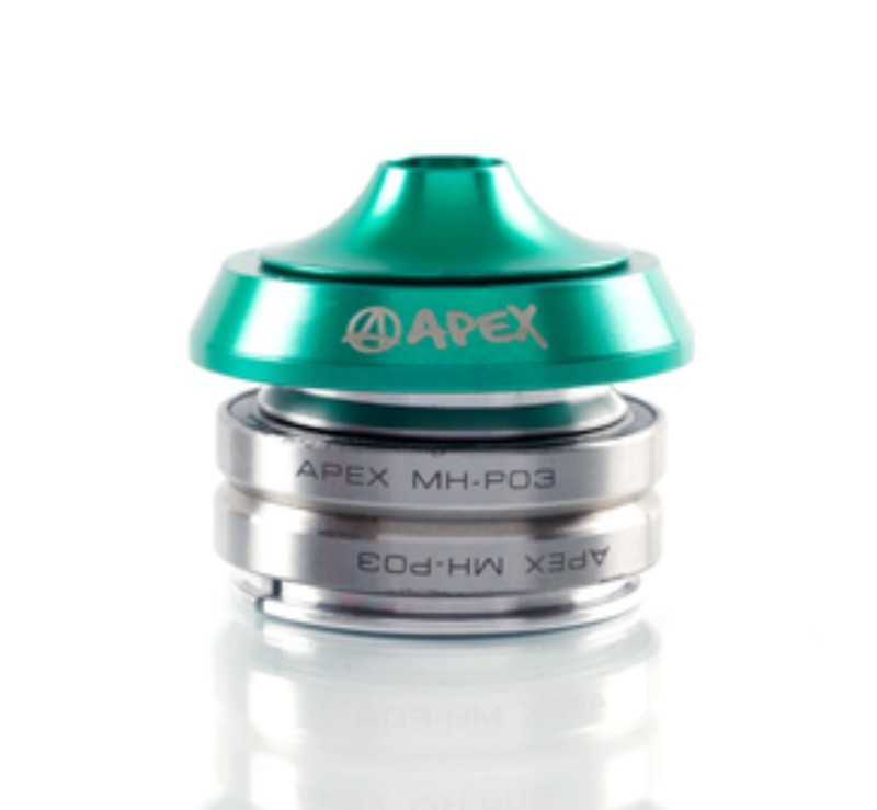 Apex Integrated Scooter Headset - Green