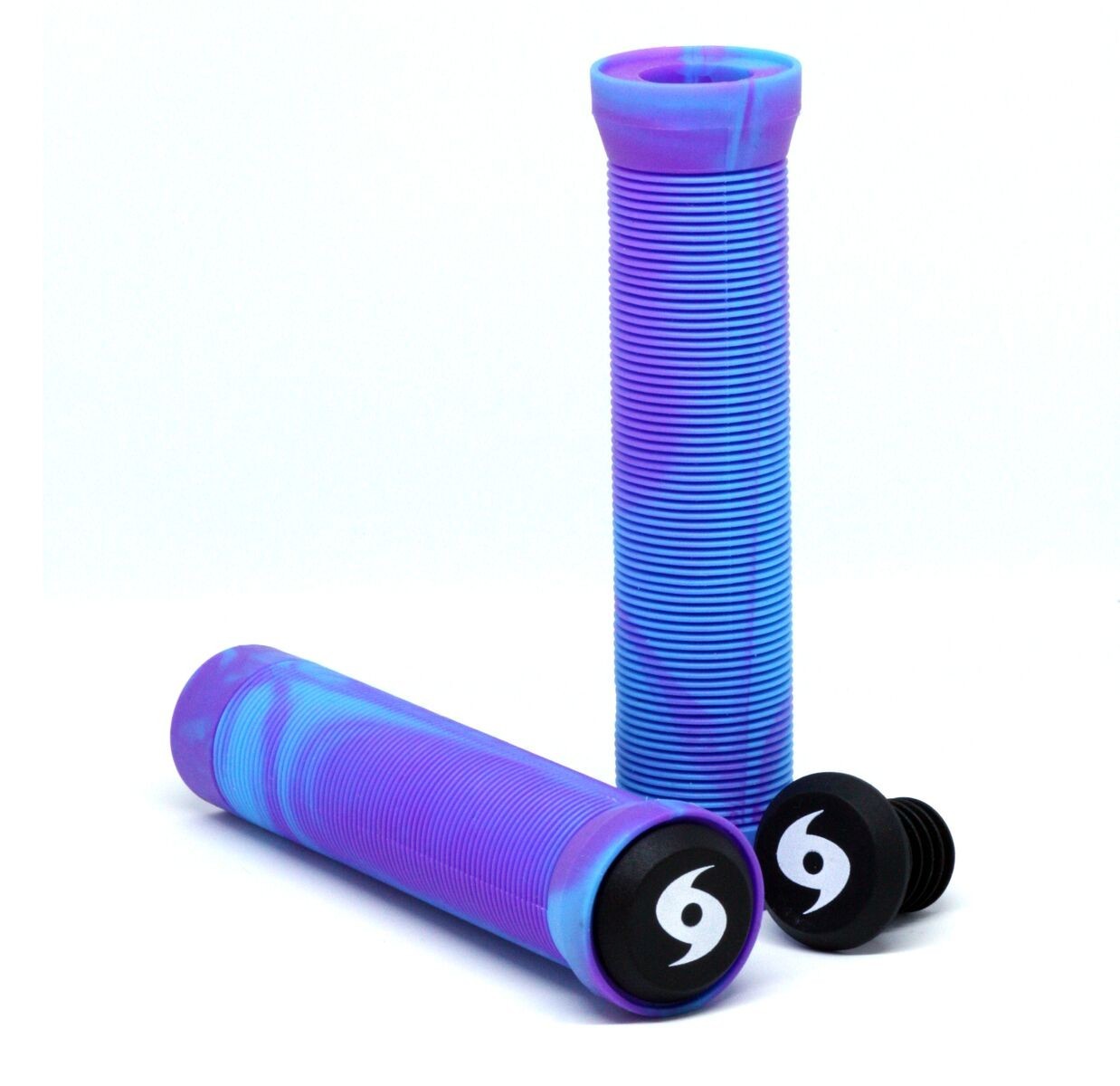 Storm Twister Scooter Grips - Teal/Purple