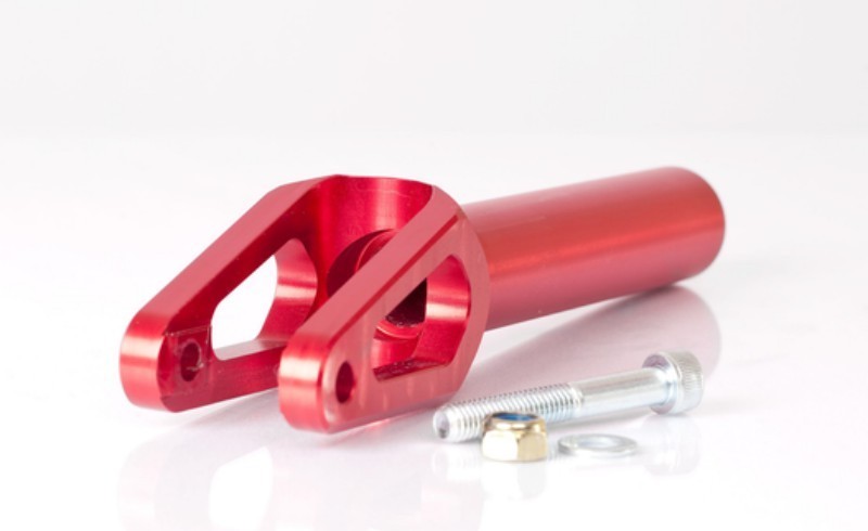 Apex Quantum Scooter Forks - Red