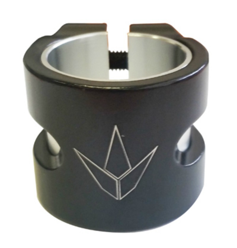 Blunt 2 Bolts Twin Slit Scooter Clamp - Black