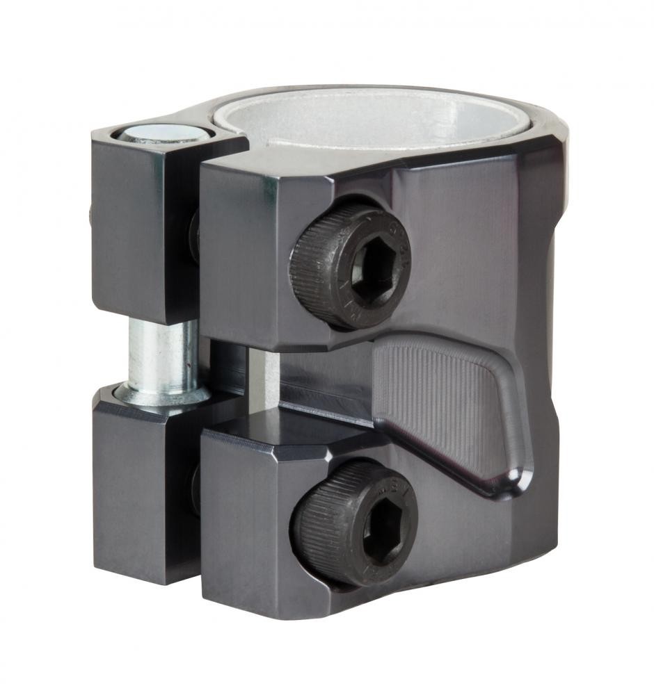 Addict Shield HIC Scooter Clamp - Gun Metal