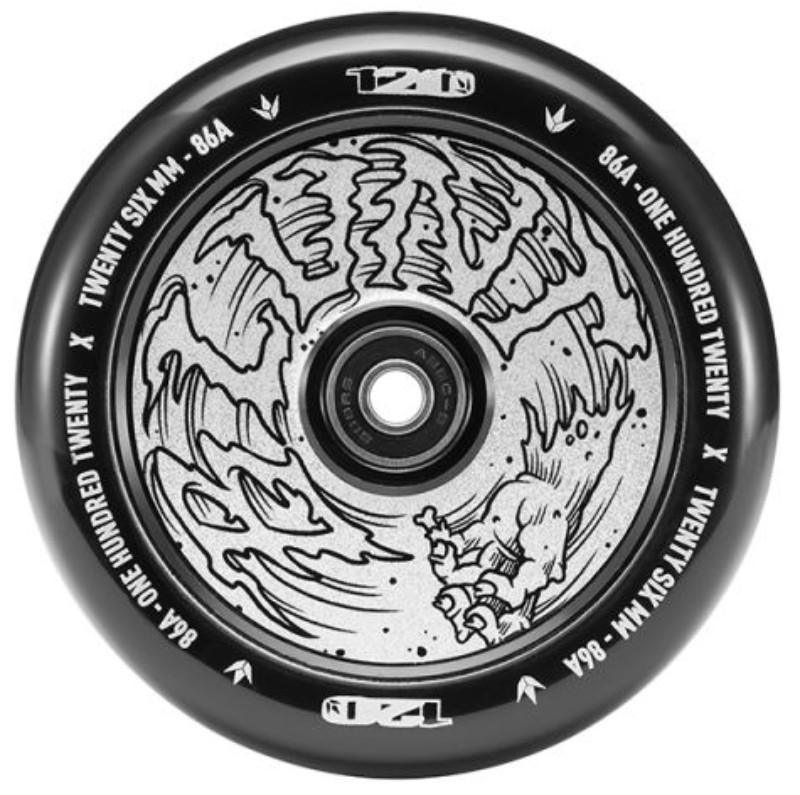 Blunt Hollow Core Hologram Scooter Wheel - Hand 120mm