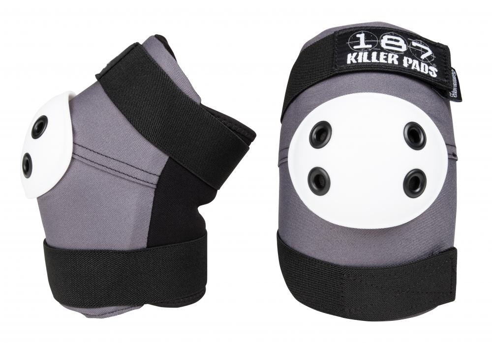 187 Killer Pads Adult Elbow Pad - Grey/Black/White 187 Killer Pads Adult Elbow Pad - Grey/Black/White