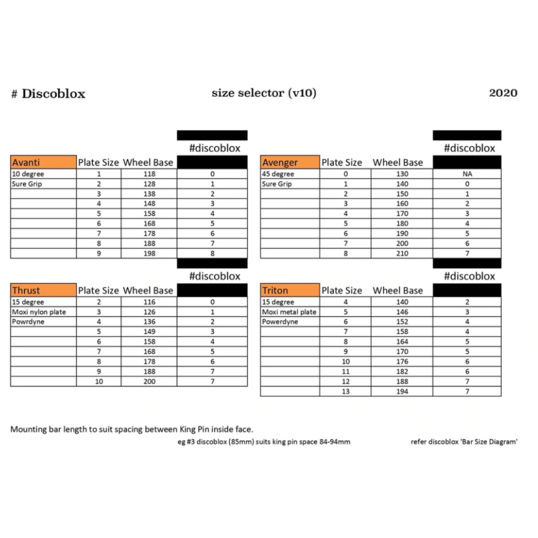 Discoblox Standard 40mm Slide Blocks - White