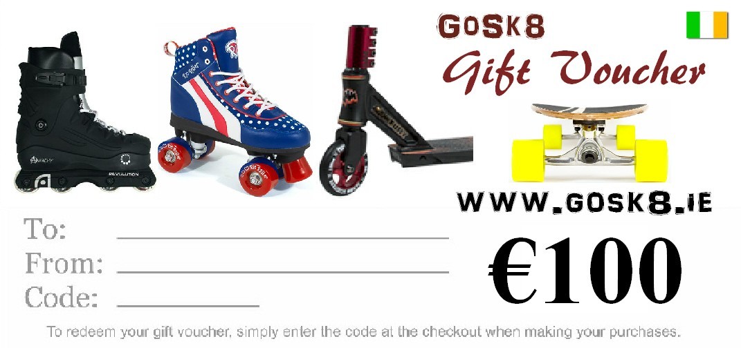 GoSk8 €100 Gift Voucher