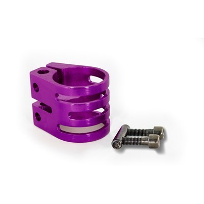 Slamm Oversized Double Scooter Clamp - Blue