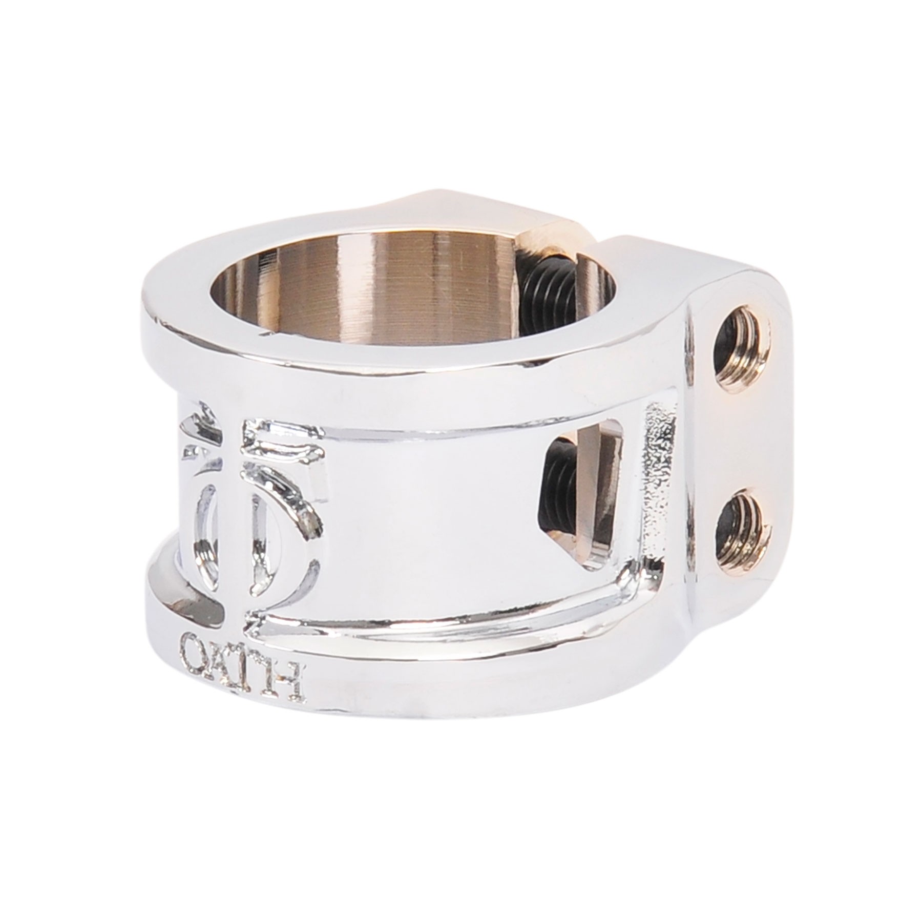 Oath Cage 2 Bolt Scooter Clamp - Neosilver