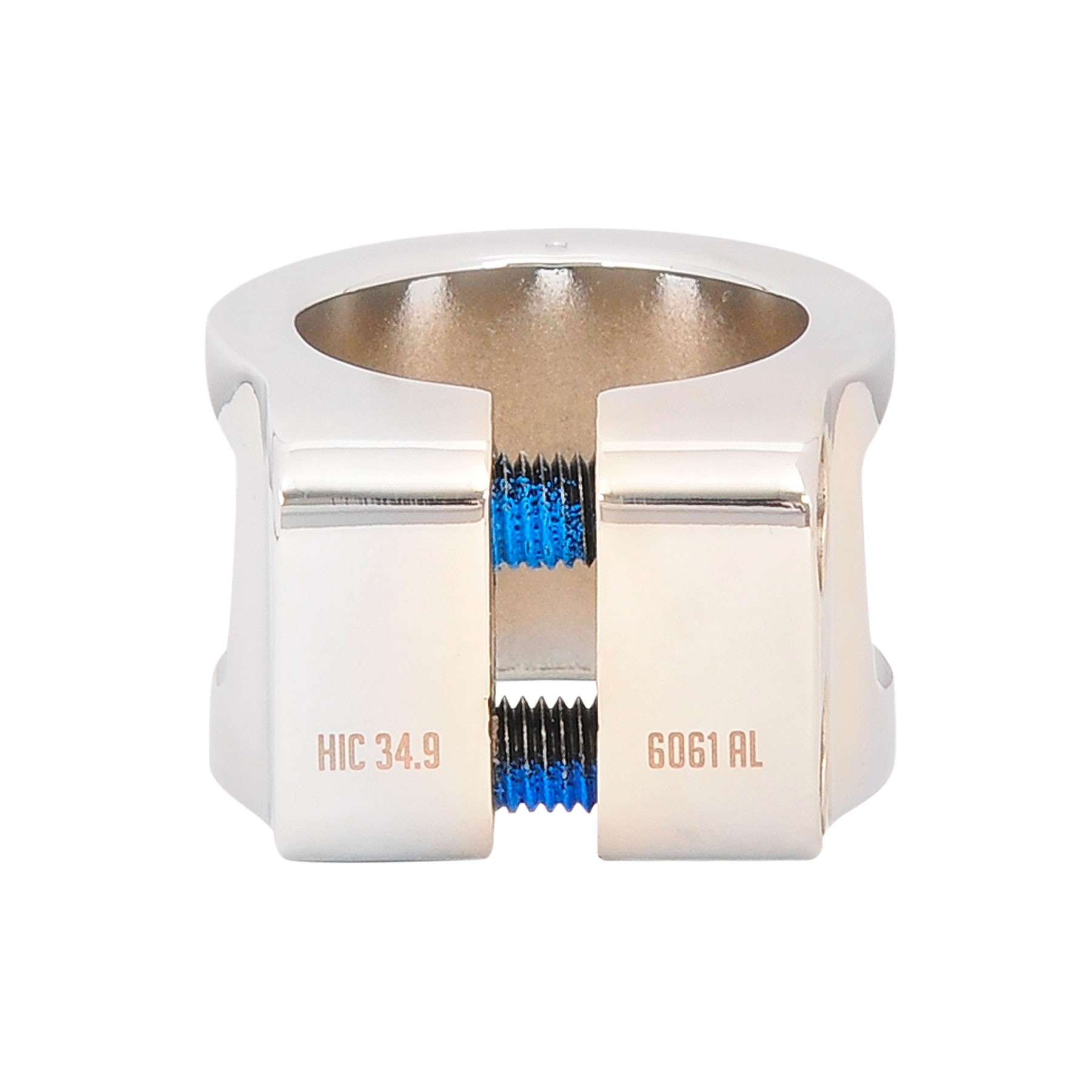 Oath Cage 2 Bolt Scooter Clamp - Neosilver