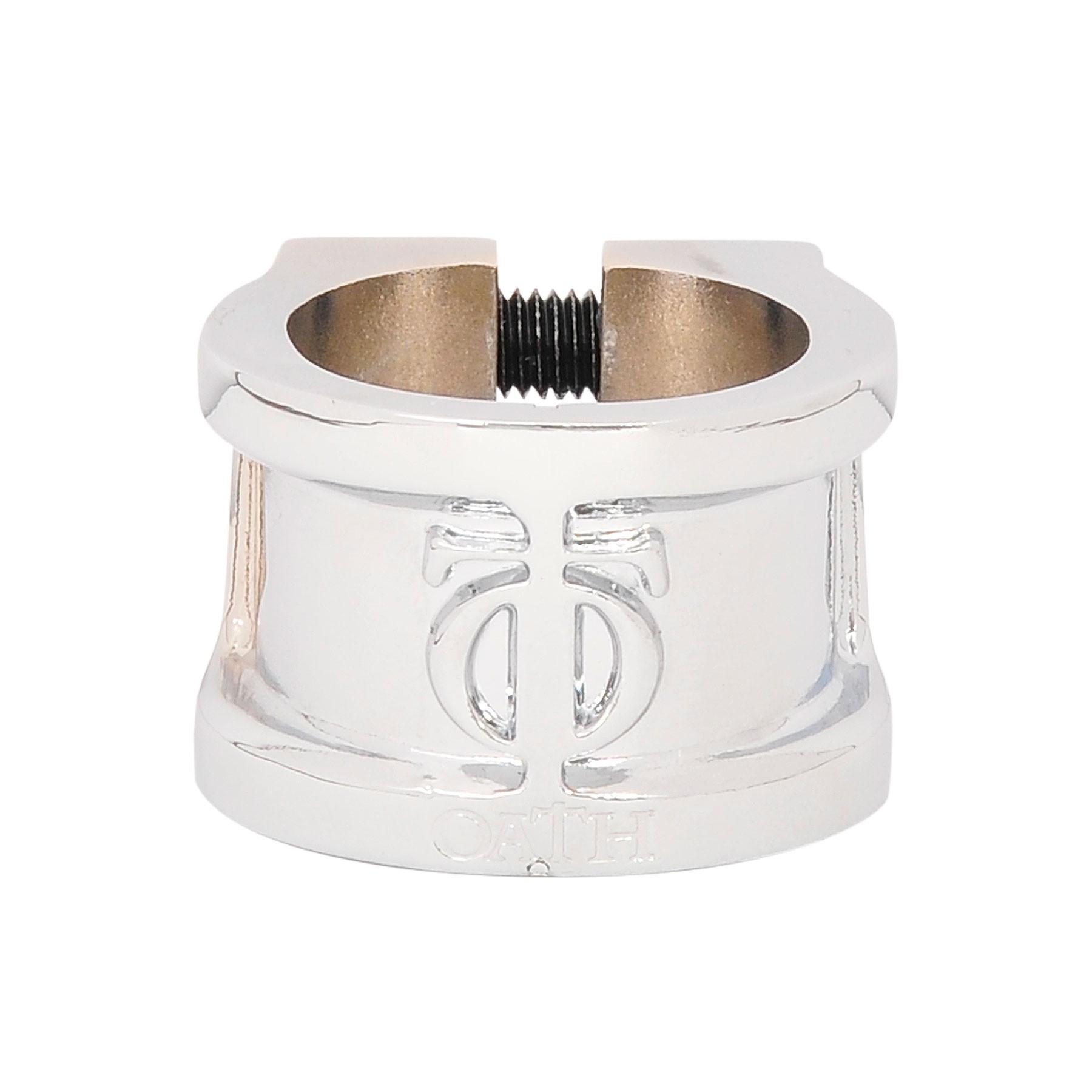 Oath Cage 2 Bolt Scooter Clamp - Neosilver