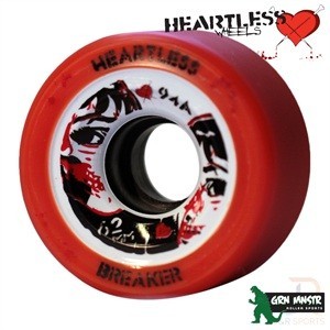 Heartless Breaker Wheels - Tangerine 62mm 94A 