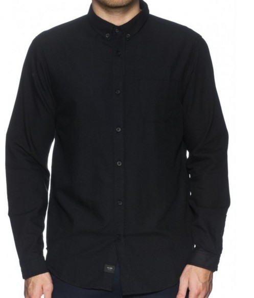 Globe Goodstock Oxford Shirt - Black