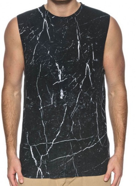 Globe Granite Muscle Vest - Noir