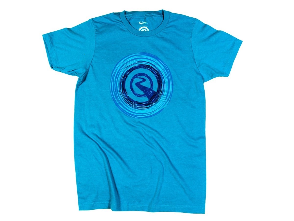 River Wheels Tee - Turquoise