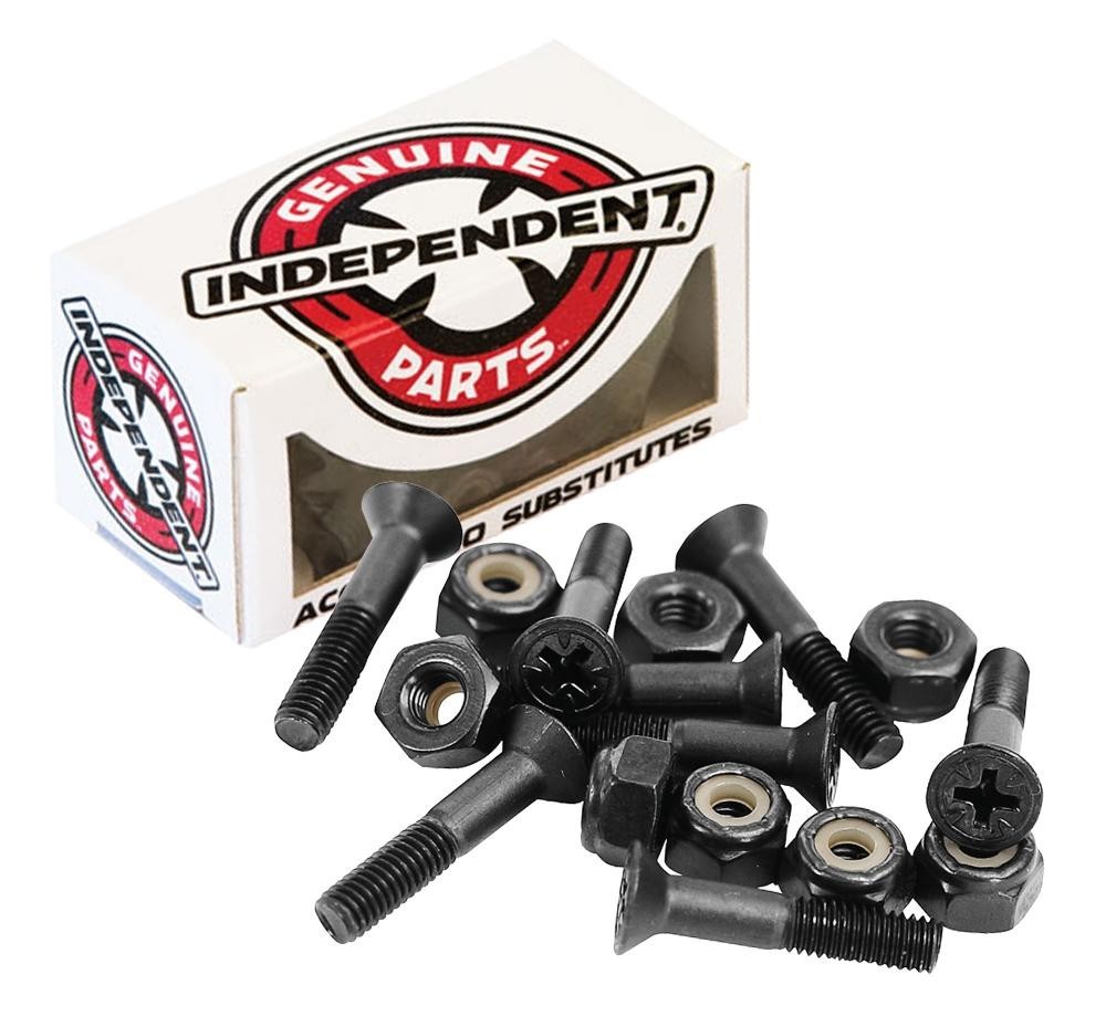 Independent  Skateboard Bolts Phillips Black 1 1/4 Inch