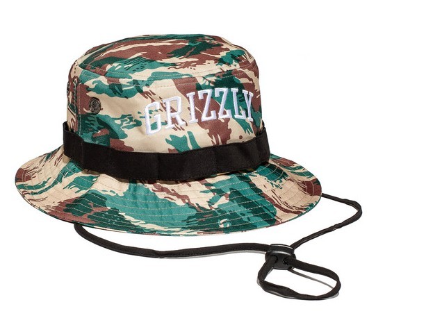 Grizzly Nortwest Safari Hat Camo
