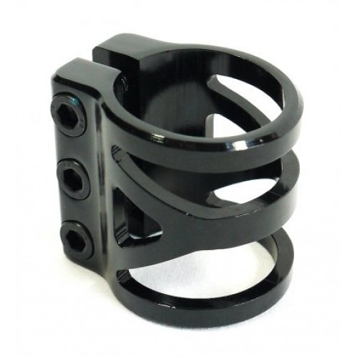 Lucky Triple Oversized Scooter Clamp - Black