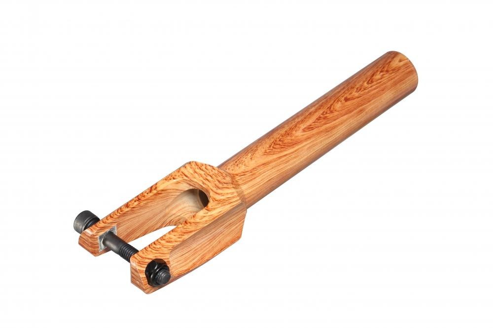 Sacrifice Bionic SCS Scooter Forks - Wood Grain